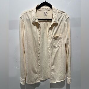 J. Crew slub cotton shirt.